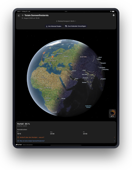iPad, Detailansicht