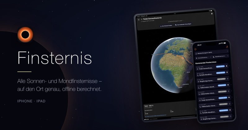 Finsternis auf iPad und iPhone